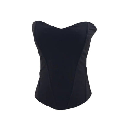 Gilet gainant pour femme avec corset taille haute et slim