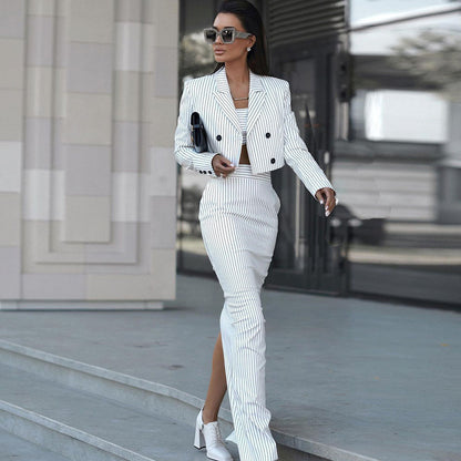 Costume personnalisé à la mode, ensemble deux pièces pour femmes