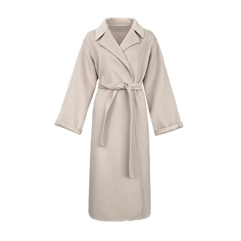 Double-sided Woolen Coat For Women's Self-cultivation