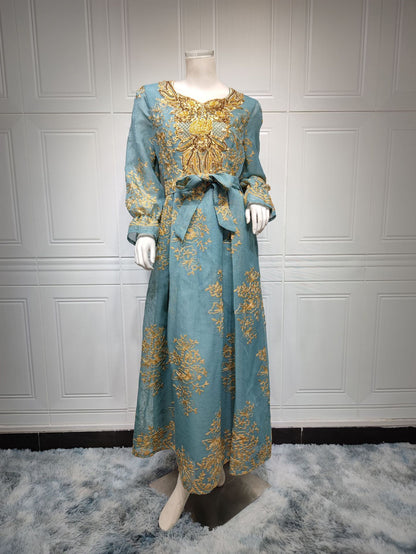 Women's Embroidery Applique Dress