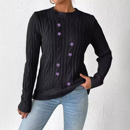 Women's Winter Round Neck Pullover Bottoming