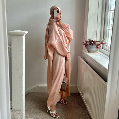 Naher Osten Dubai Muslim Robe Damenbekleidung mit Kopftuch