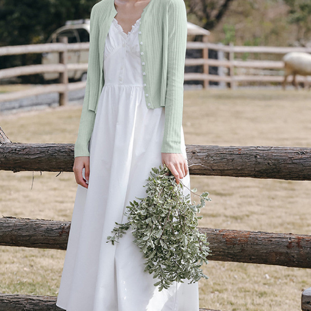 Robe française vintage à la mode pour femmes