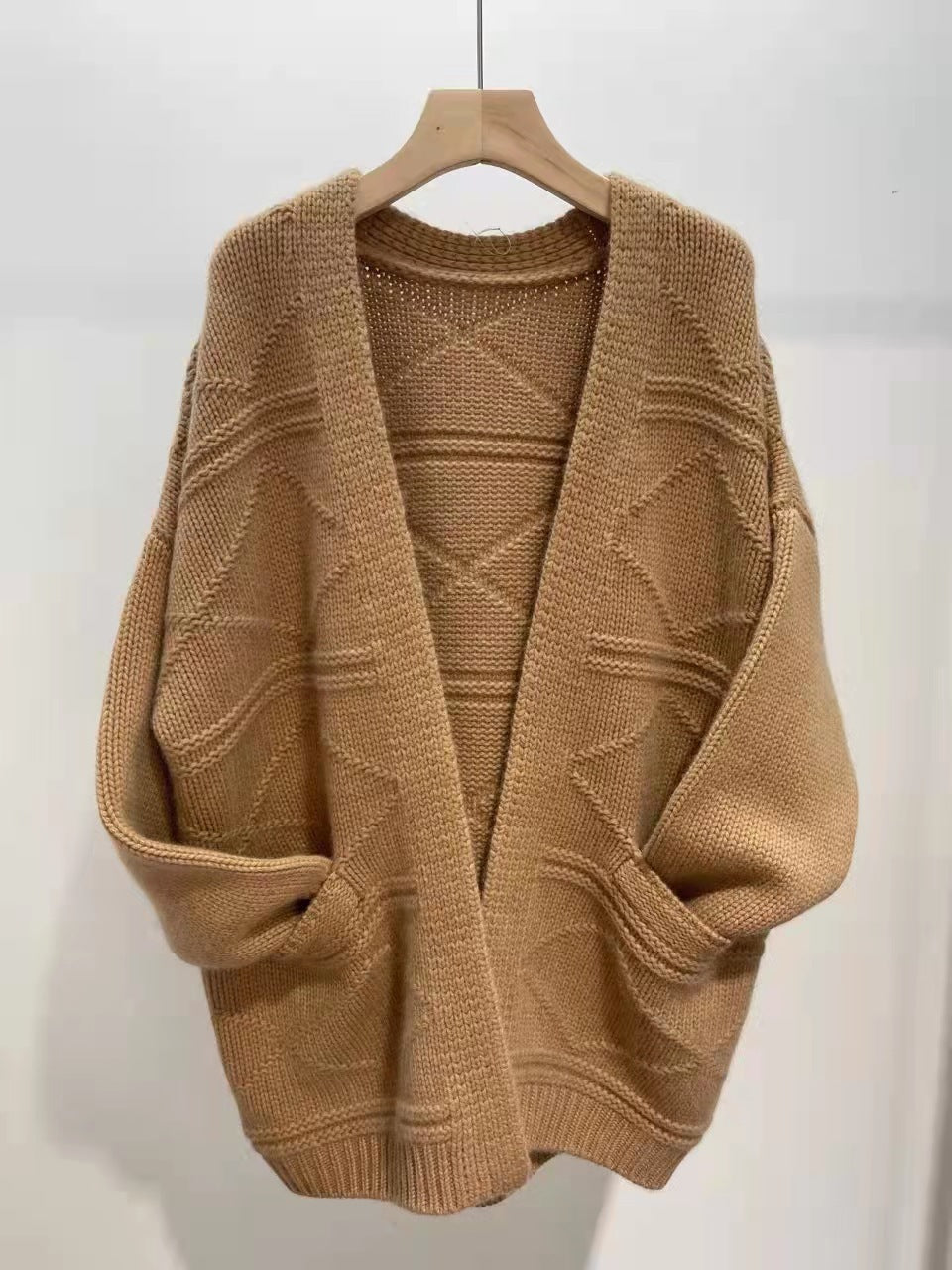 New Temperament High-end Mid-length Cashmere Sweater