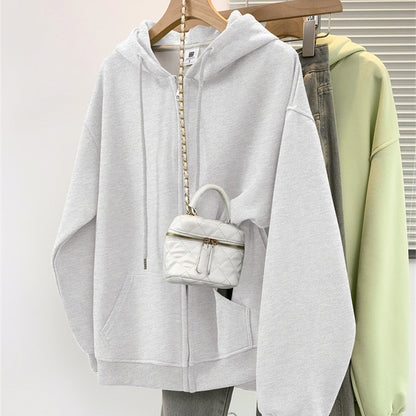 Women's Cotton Hooded Sweater Spring And Autumn