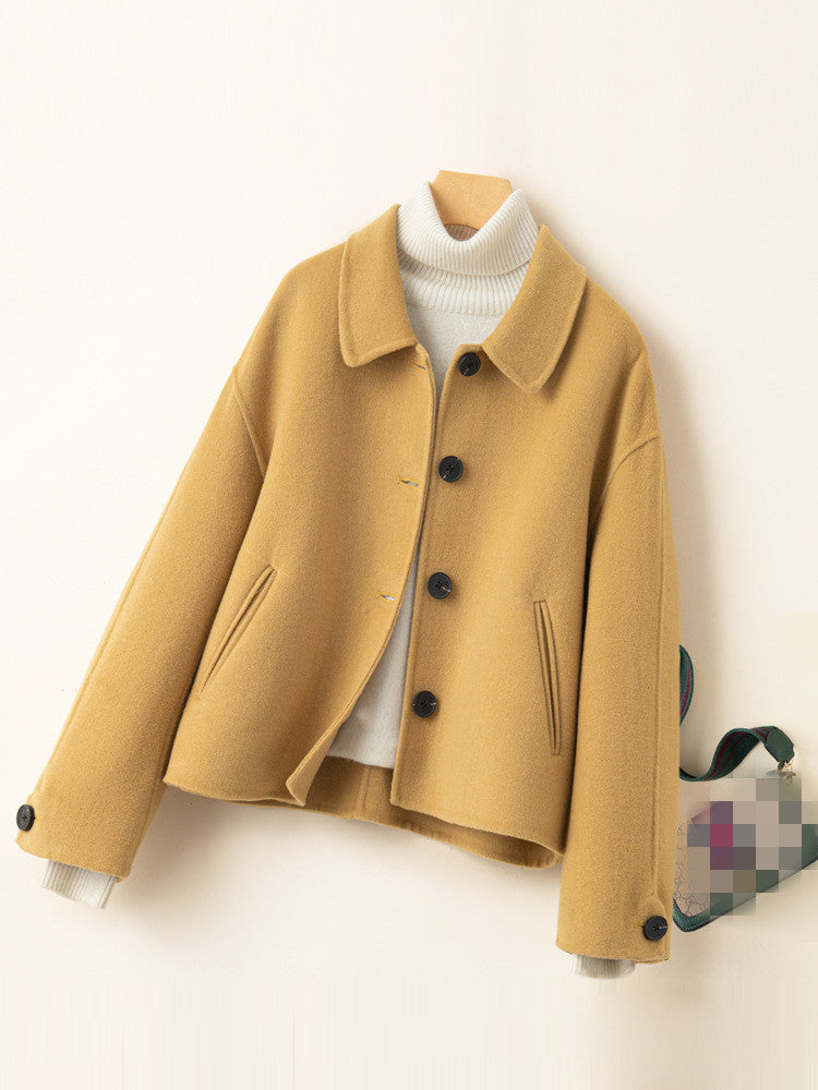 Women's Double Wool Cashmere Coat