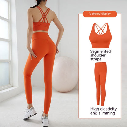 Women's Fashion Casual Exercise Yoga Suit