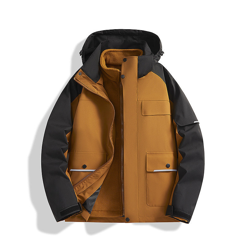 Veste coupe-vent et imperméable 3 en 1