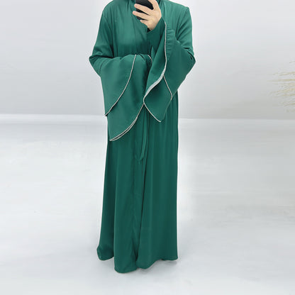 Robe élégante turque de dubaï, garniture de mode pour commerce électronique