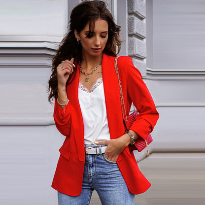 Blazer élégant pour les femmes vestes de blazer amples