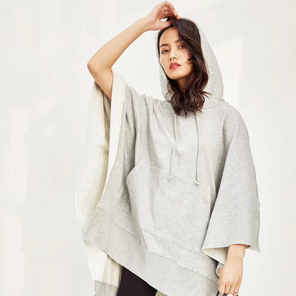 Ginginking Poncho Shiva Lady Cape imprimée