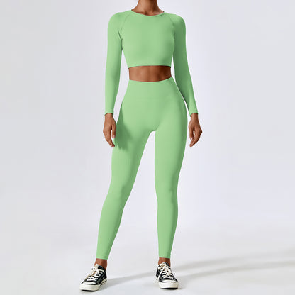 Women's Running Seamless Yoga Suit