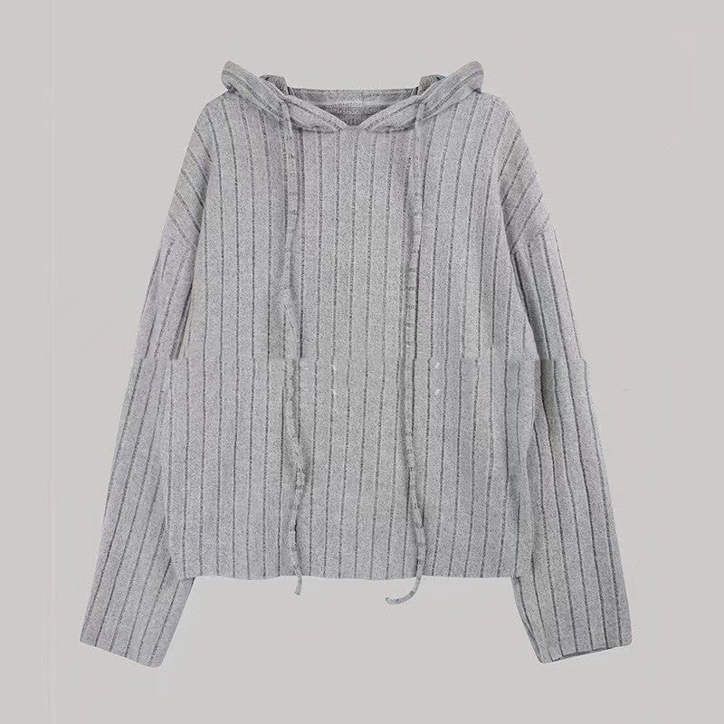 European And American Leisure Knitted Long-sleeve Suit