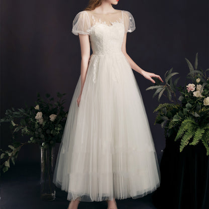 Women's Dinner Simple Wedding Dress