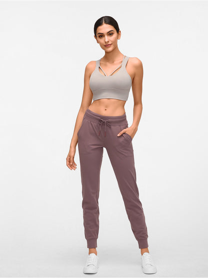 Pantalon de jogging noué Double Take avec poches