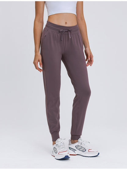 Pantalon de jogging noué Double Take avec poches